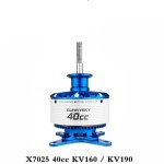 Sunnysky X7025-40CC KV160/KV190 Drone ad ala fissa 3D UAV motivazione potenza e motore Brushless bilanciato per droni RC